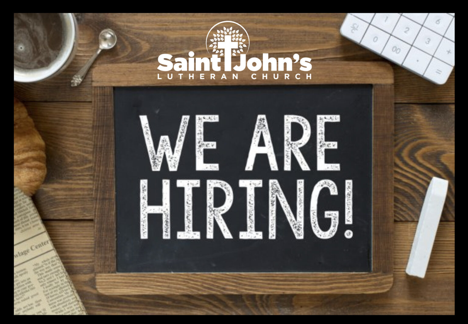 jobs Saint John's Lutheran Church